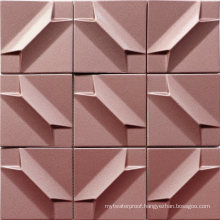 Pink Terrazzo Concrete Floor Tiles Wall Cement Mosaic